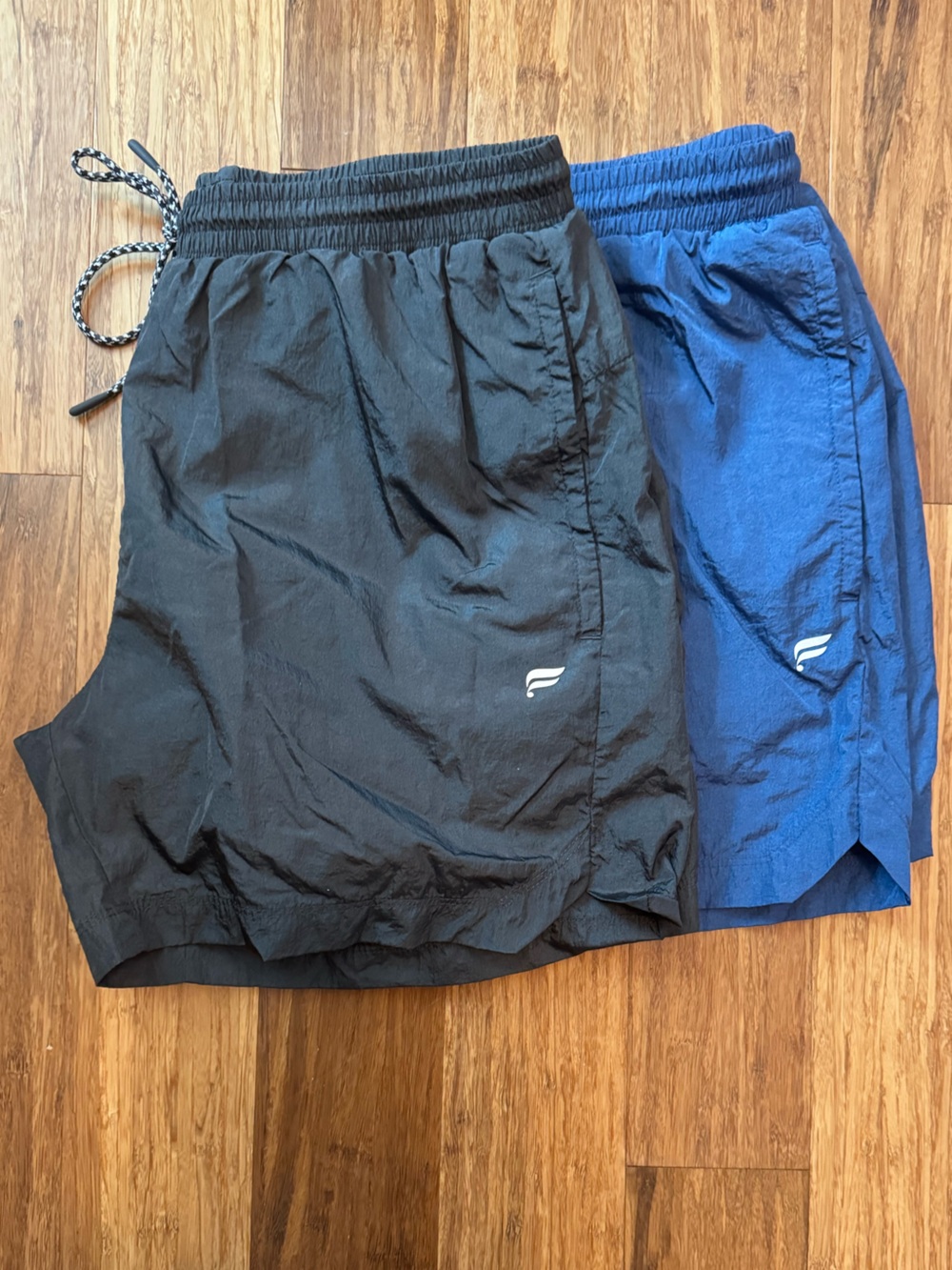 Bundle Fabletics Men's Athletic/Swim Shorts - Black & Blue